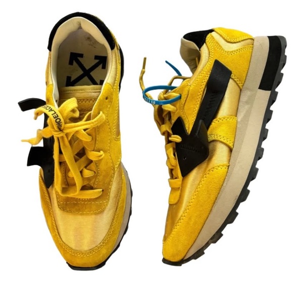 Off White Arrow Runner Sneakers Size 37